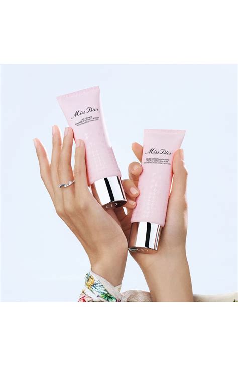 Miss Dior Rose Sorbet Shimmering Body Gel 